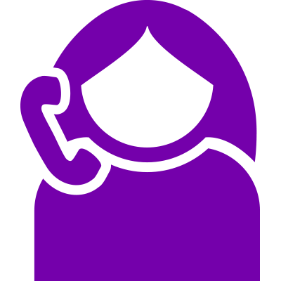 Icon: Woman on telephone